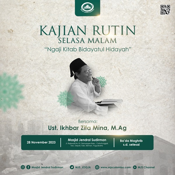 Ngaji Kitab Bidayatul Hidayah : Ust. Ikbar Zifa Mina, S. Ag - Kitab Ini Menguji Kita Ngaji Kitab Bidayatul Hidayah : Ust. Ikbar Zifa Mina, S. Ag - Kitab Ini Menguji Kita